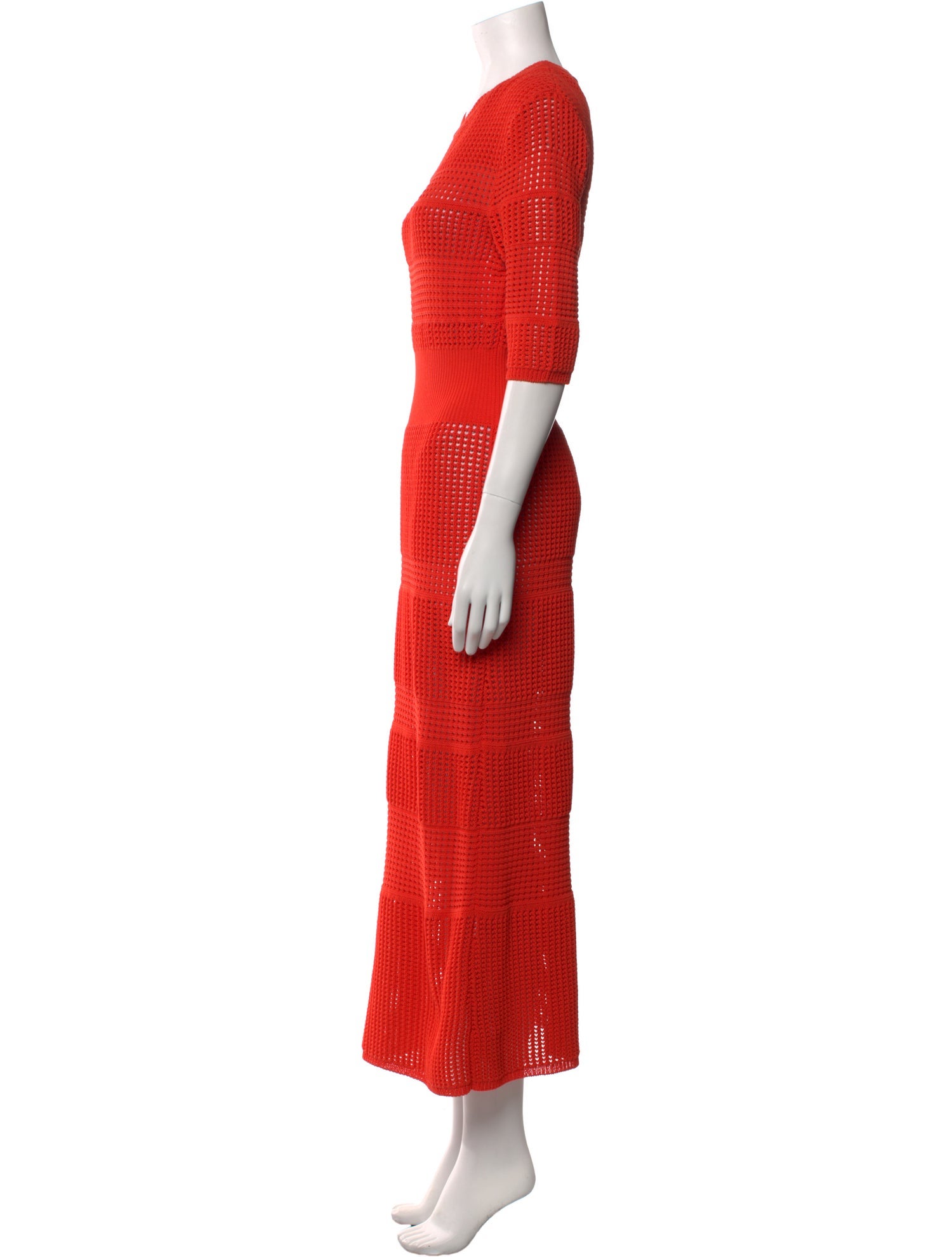 Jason Wu Crew Neck Long Dress