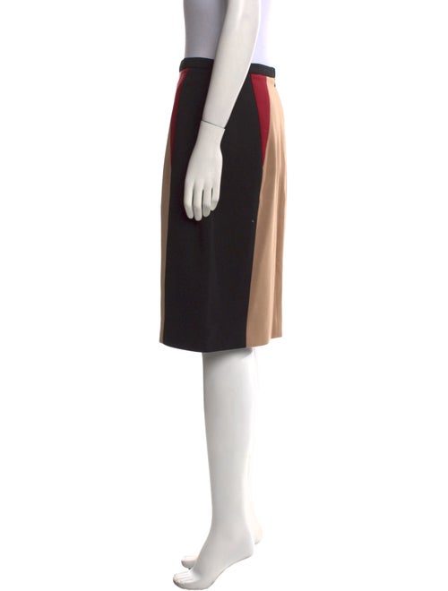 Jason Wu Colorblock Pattern Knee-Length Skirt