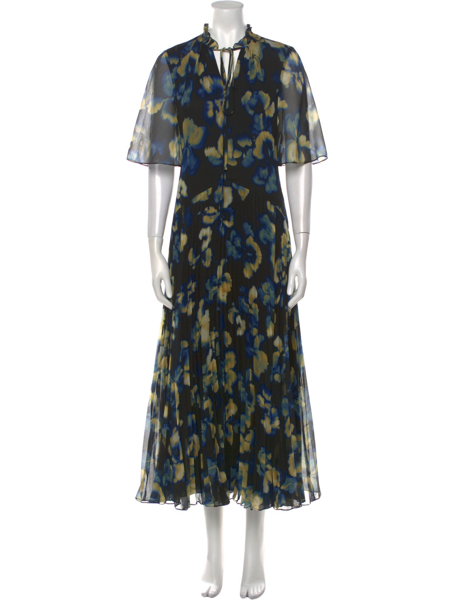 Jason Wu Floral Print Long Dress
