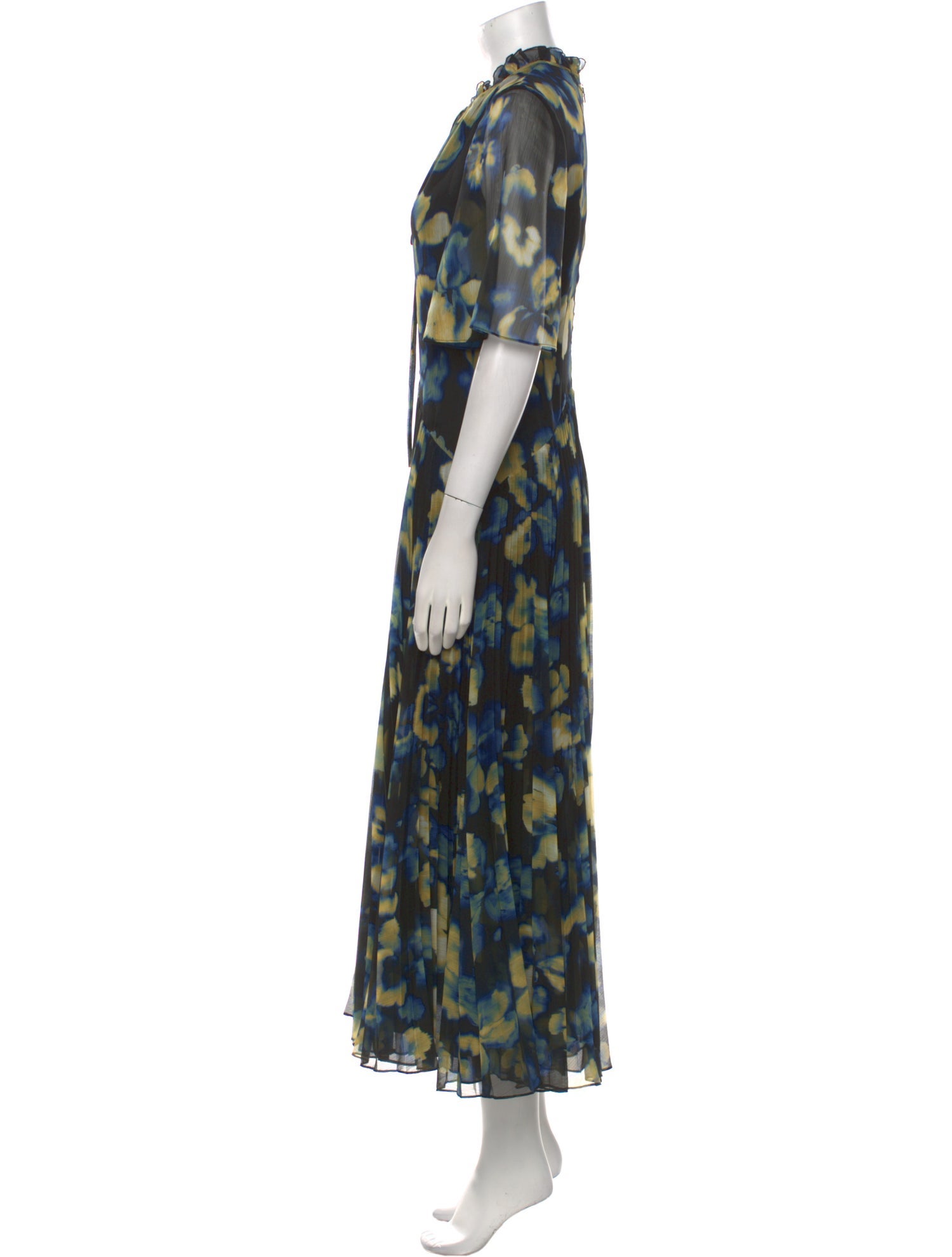 Jason Wu Floral Print Long Dress