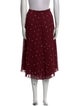 Jason Wu Polka Dot Print Midi Length Skirt