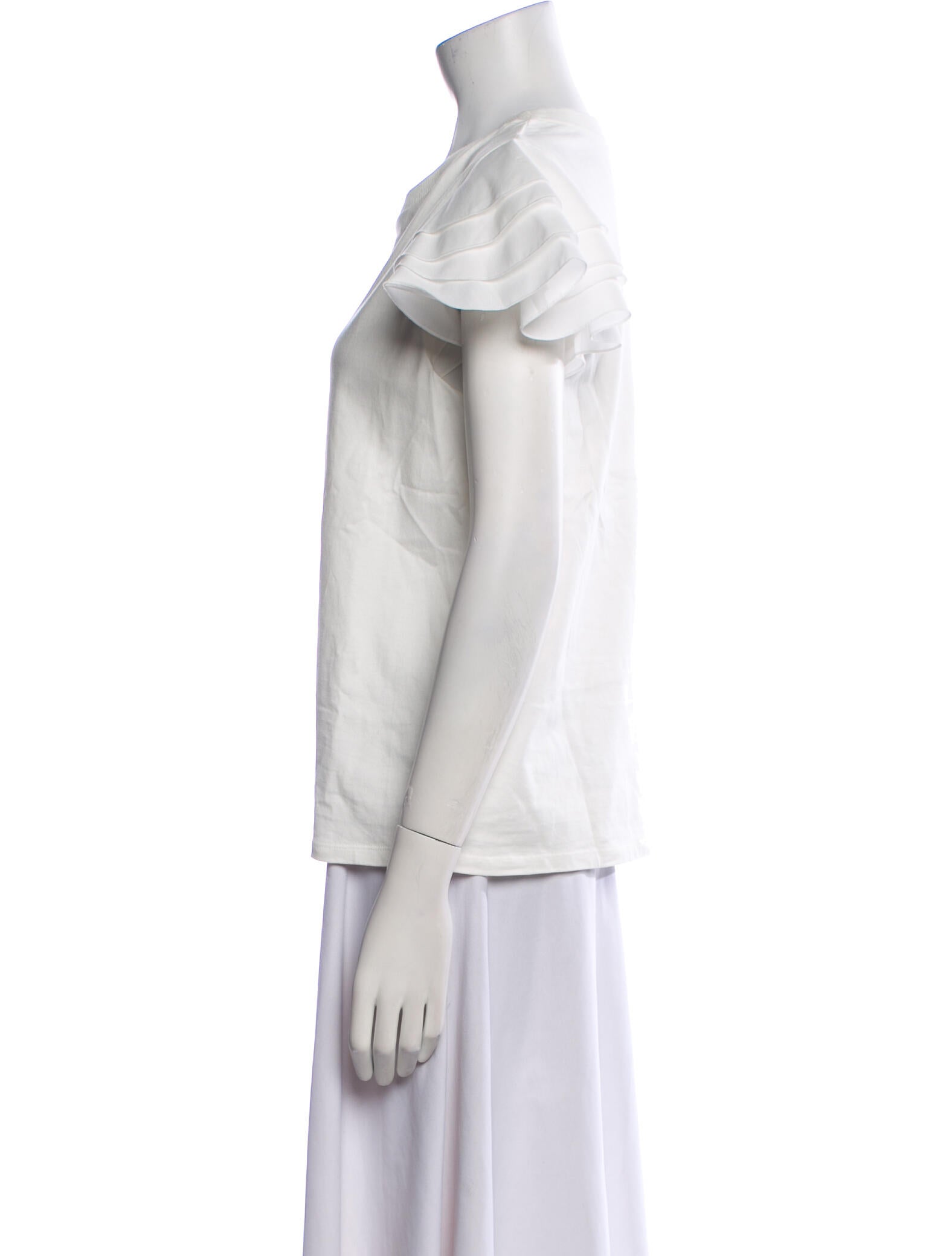 Jason Wu Crew Neck Short Sleeve T-Shirt