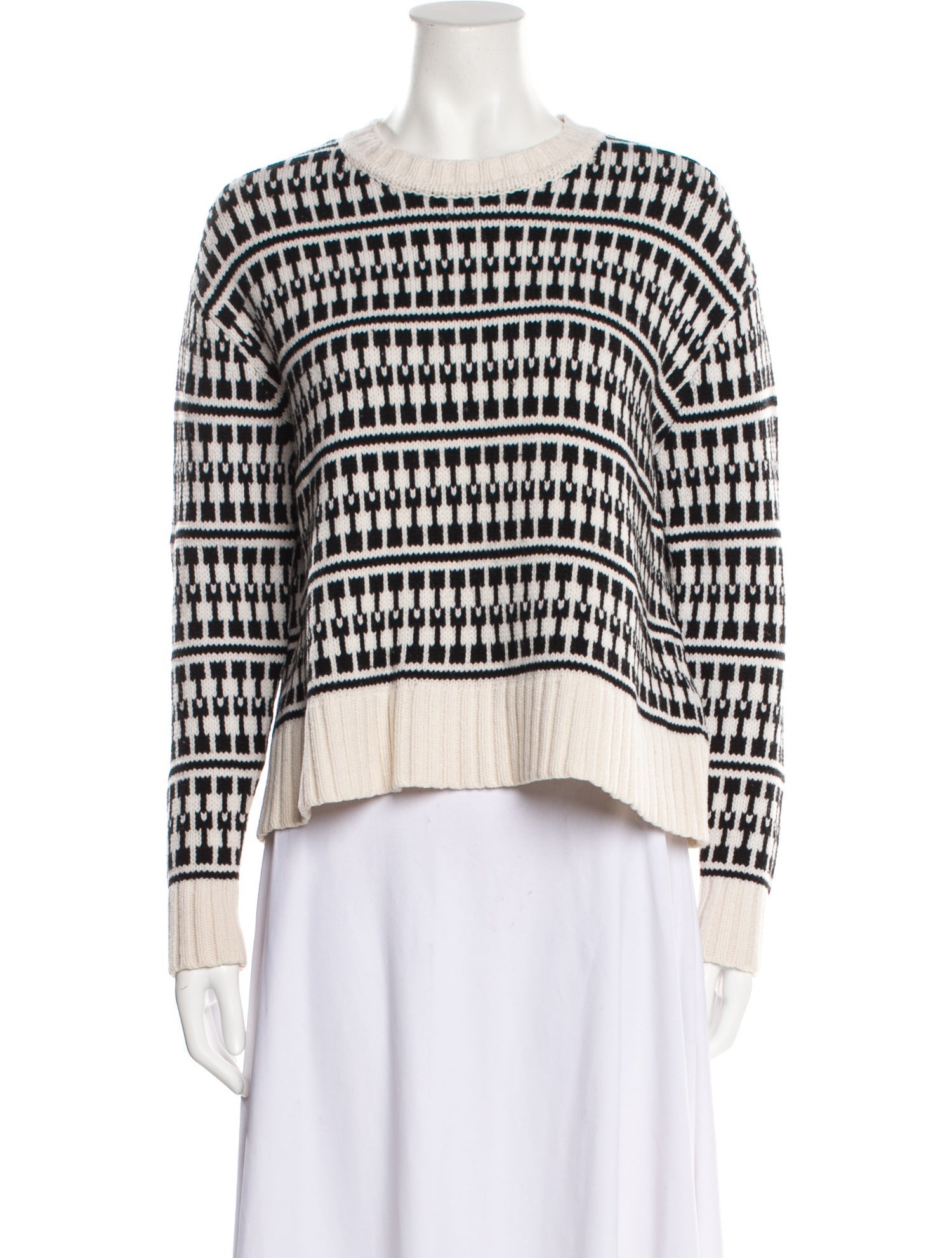 Jason Wu Wool Striped Sweater