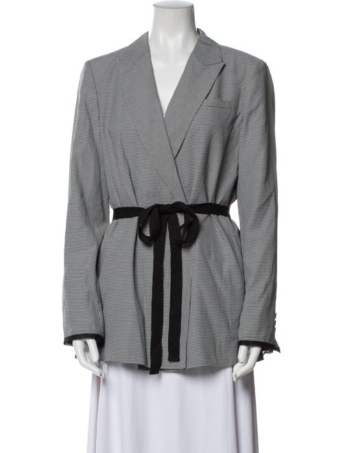 Jason Wu Plaid Print Blazer