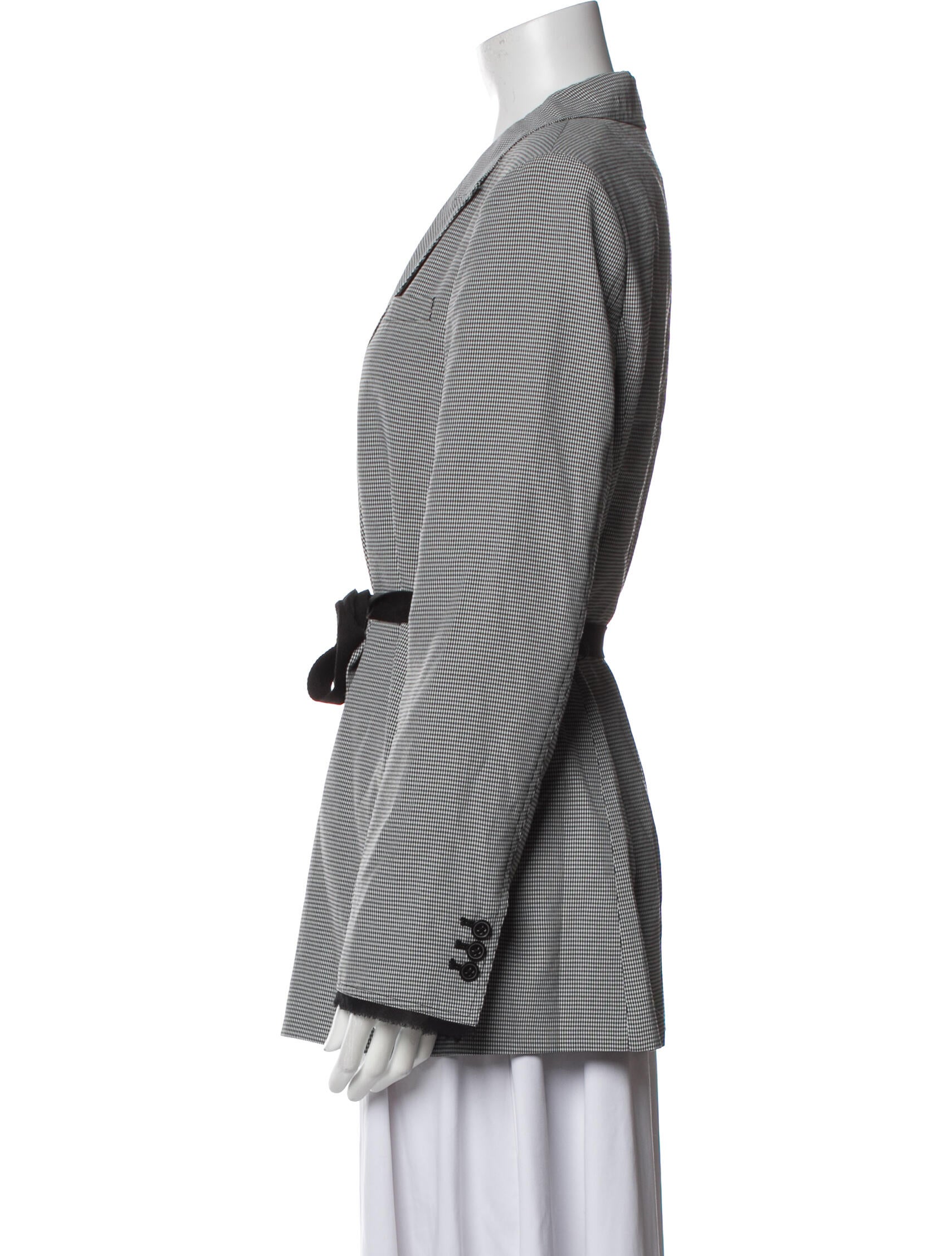 Jason Wu Plaid Print Blazer