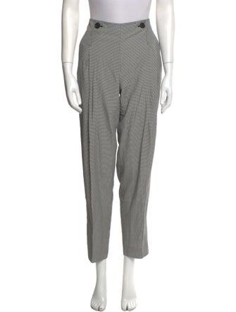 Jason Wu Plaid Print Straight Leg Pants