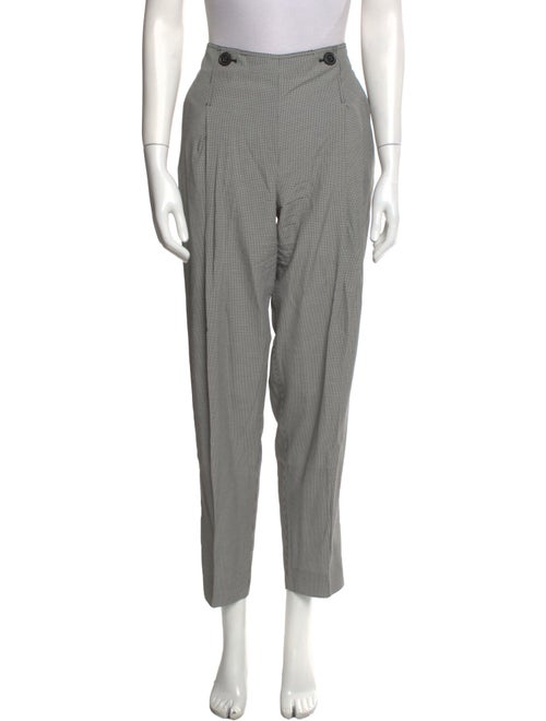 Jason Wu Plaid Print Straight Leg Pants