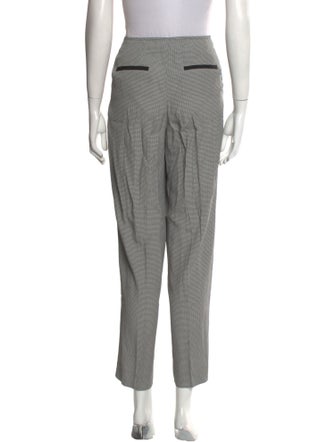 Jason Wu Plaid Print Straight Leg Pants