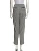 Jason Wu Plaid Print Straight Leg Pants