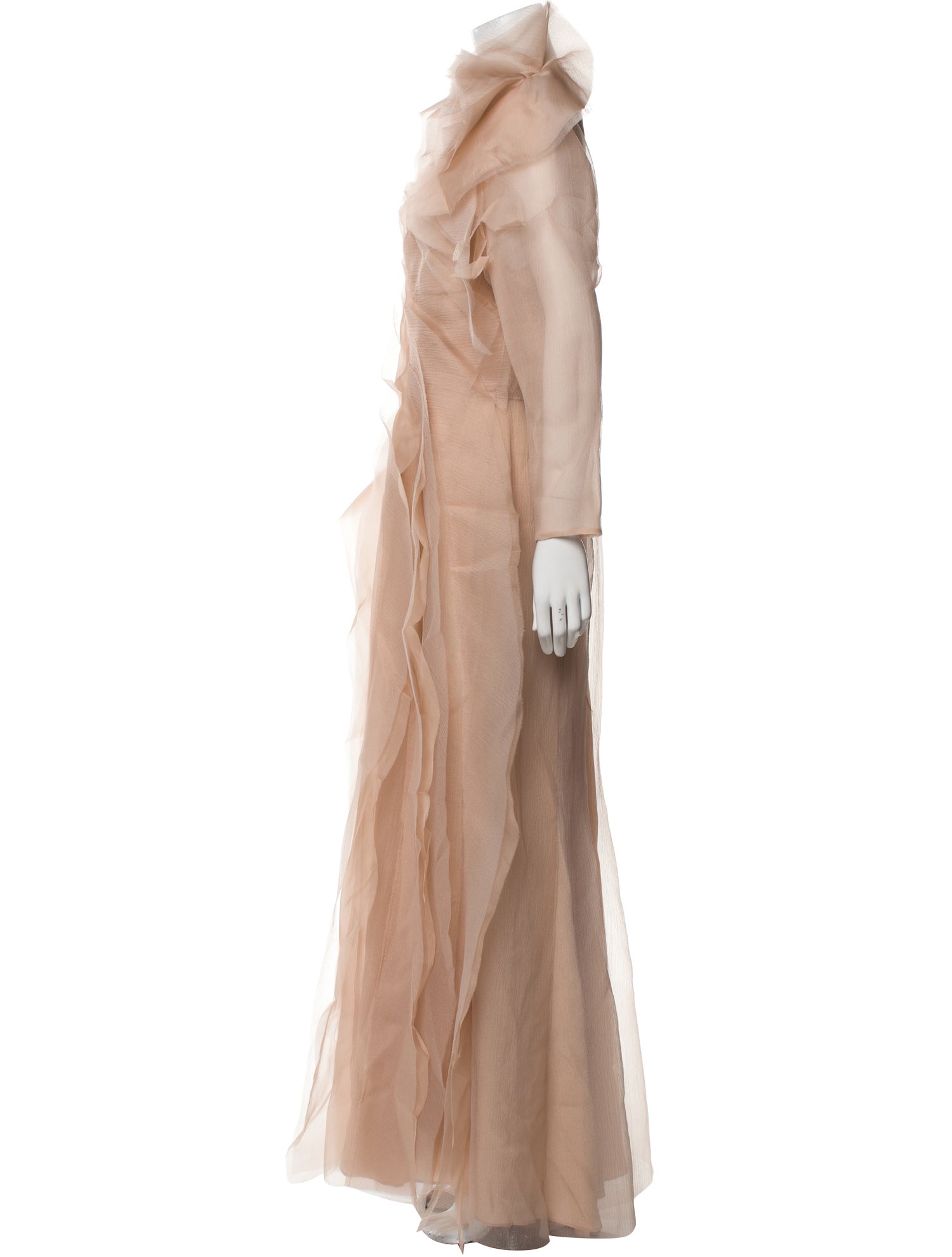 Jason Wu Crew Neck Long Dress