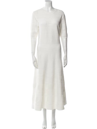 Jason Wu Scoop Neck Long Dress