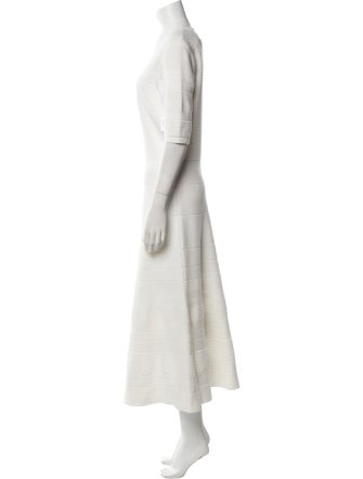 Jason Wu Scoop Neck Long Dress