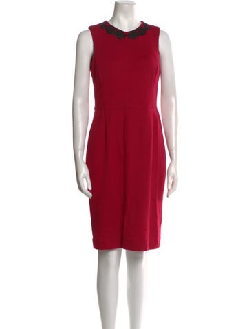 Jason Wu Dresses Silk Knee-Length Dress US 6 | M