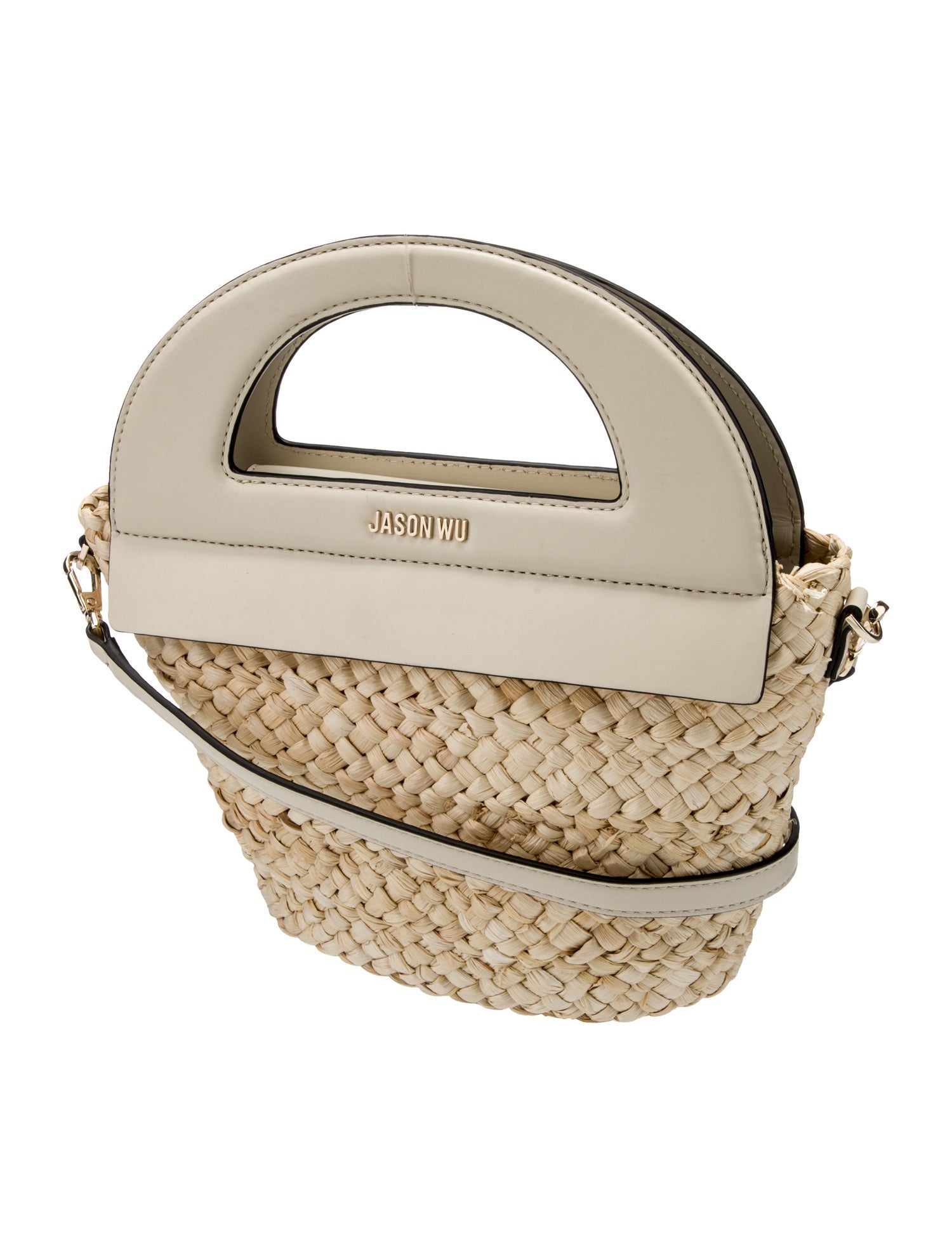 Jason Wu Straw Top Handle Bag