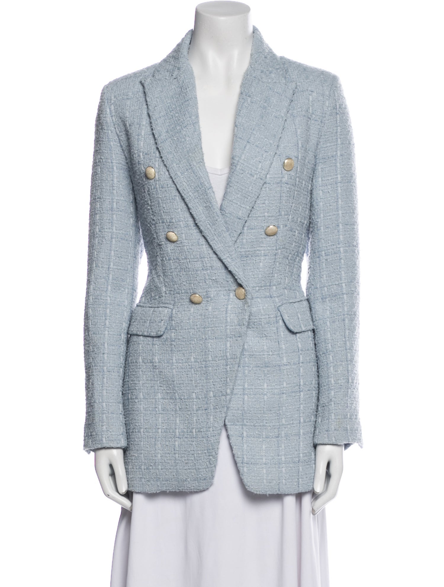 Jason Wu Tweed Pattern Blazer
