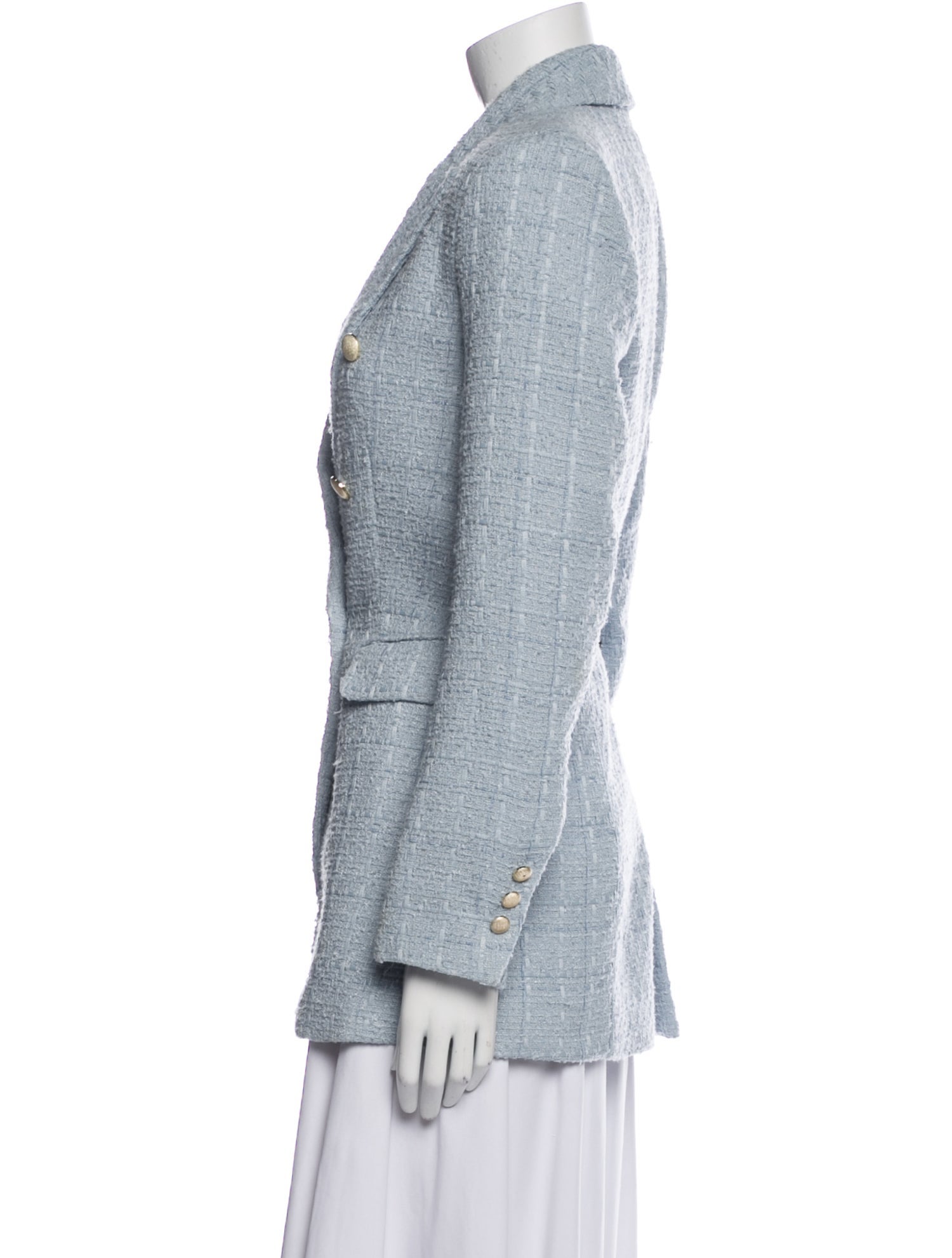 Jason Wu Tweed Pattern Blazer