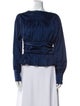 Jason Wu Off-The-Shoulder Long Sleeve Blouse