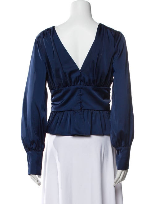 Jason Wu Off-The-Shoulder Long Sleeve Blouse