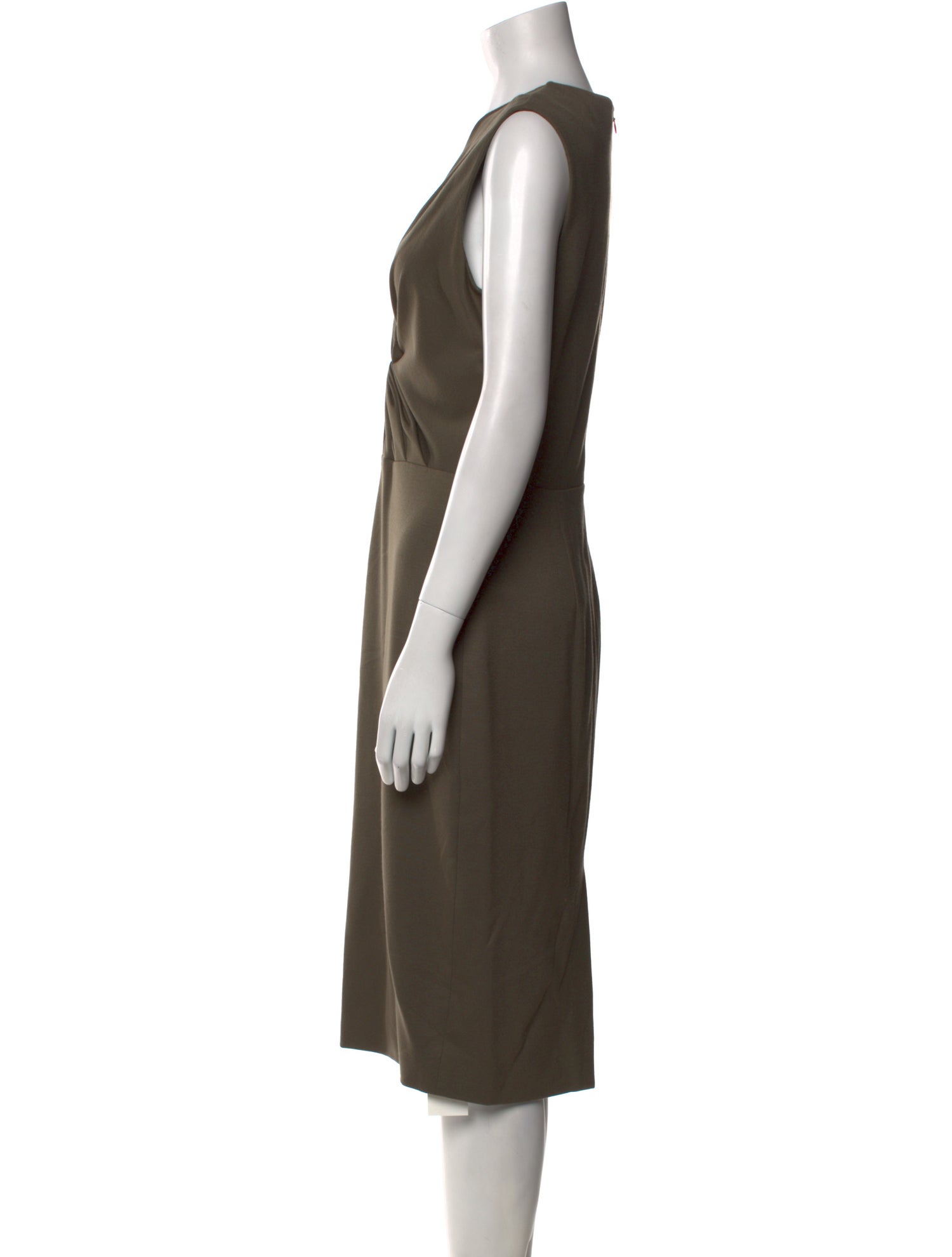 Jason Wu V-Neck Midi Length Dress