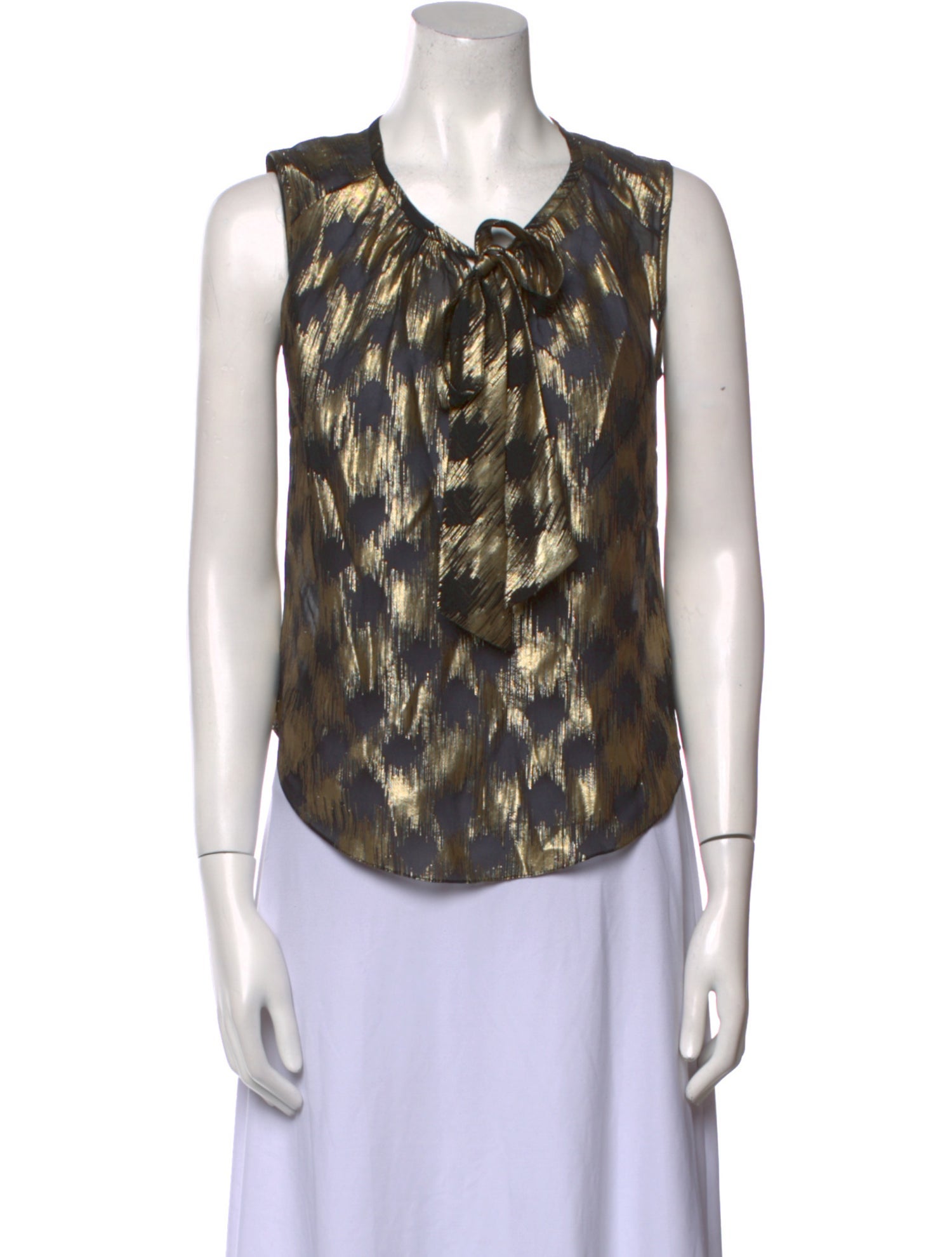 Jason Wu Silk Printed Top