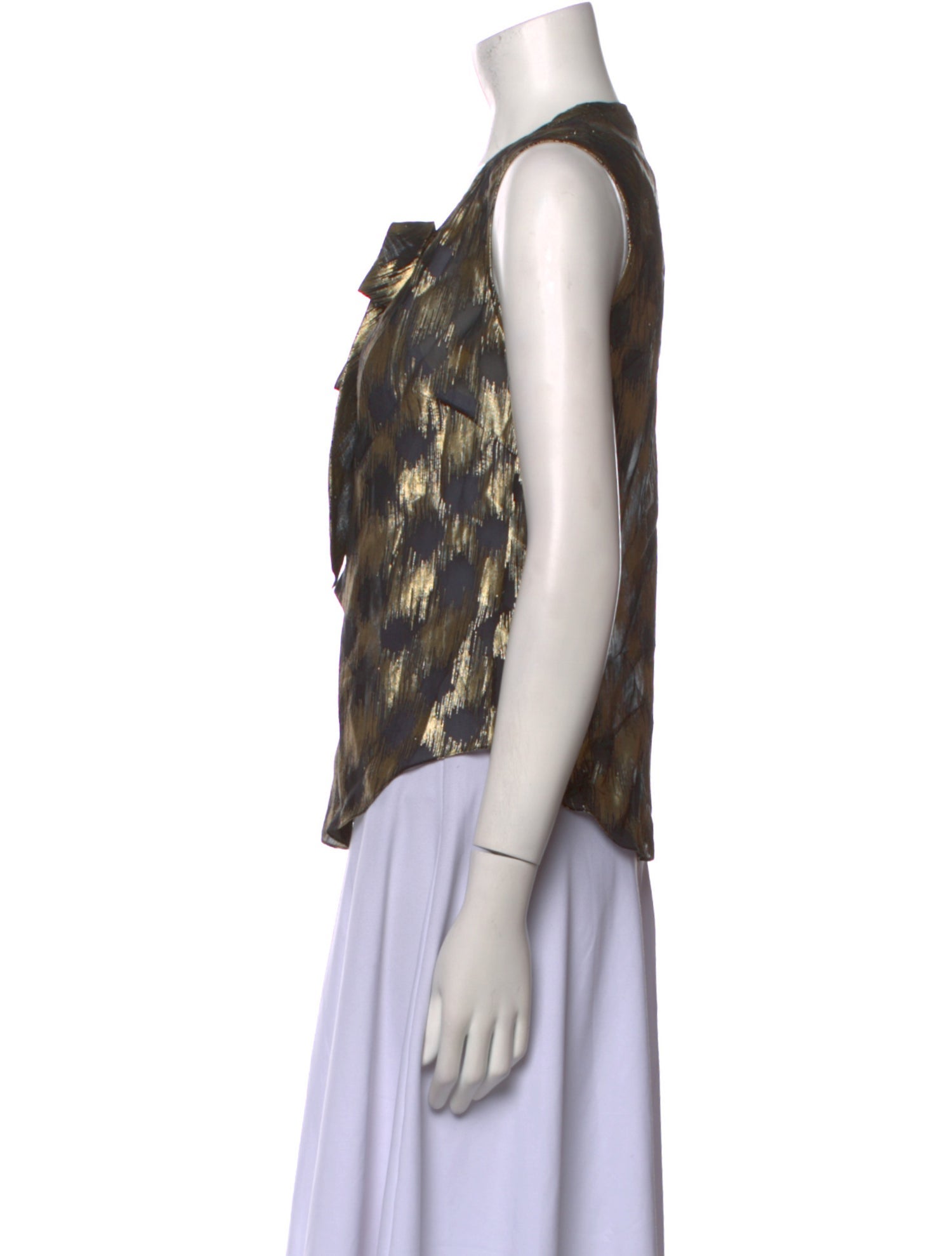Jason Wu Silk Printed Top