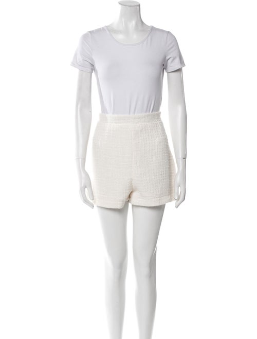 Jason Wu Tweed Pattern Beaded Accents Short Set