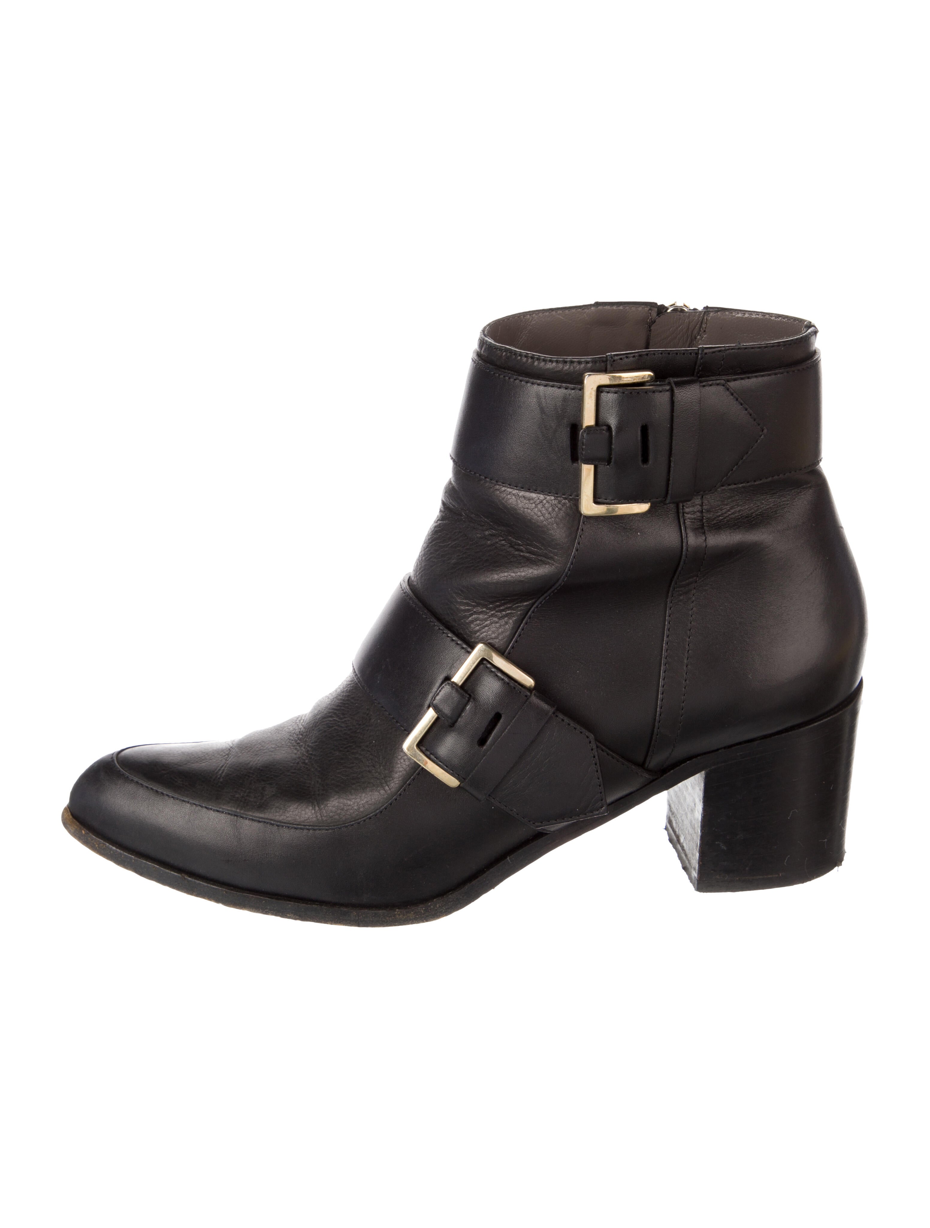 Jason Wu Leather Moto Boots