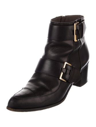 Jason Wu Leather Moto Boots