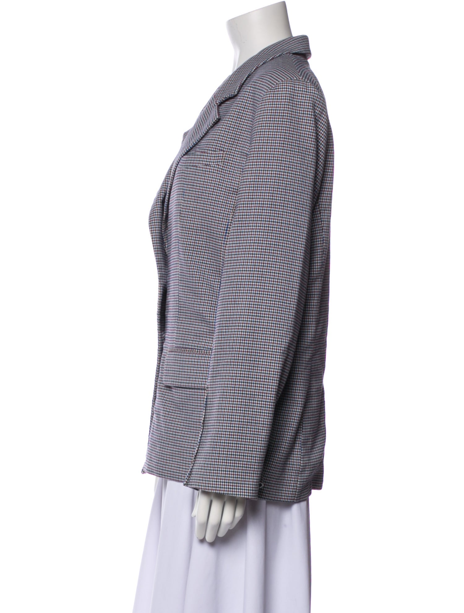 Jason Wu Plaid Print Blazer