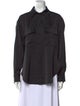 Jason Wu Long Sleeve Button-Up Top
