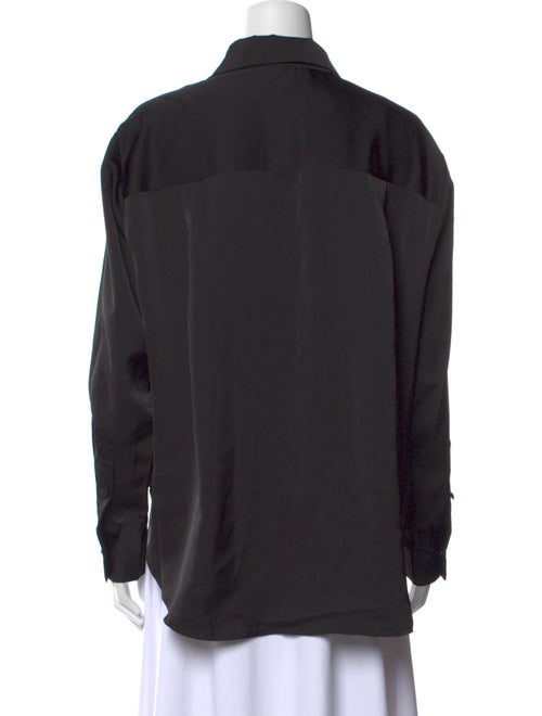 Jason Wu Long Sleeve Button-Up Top