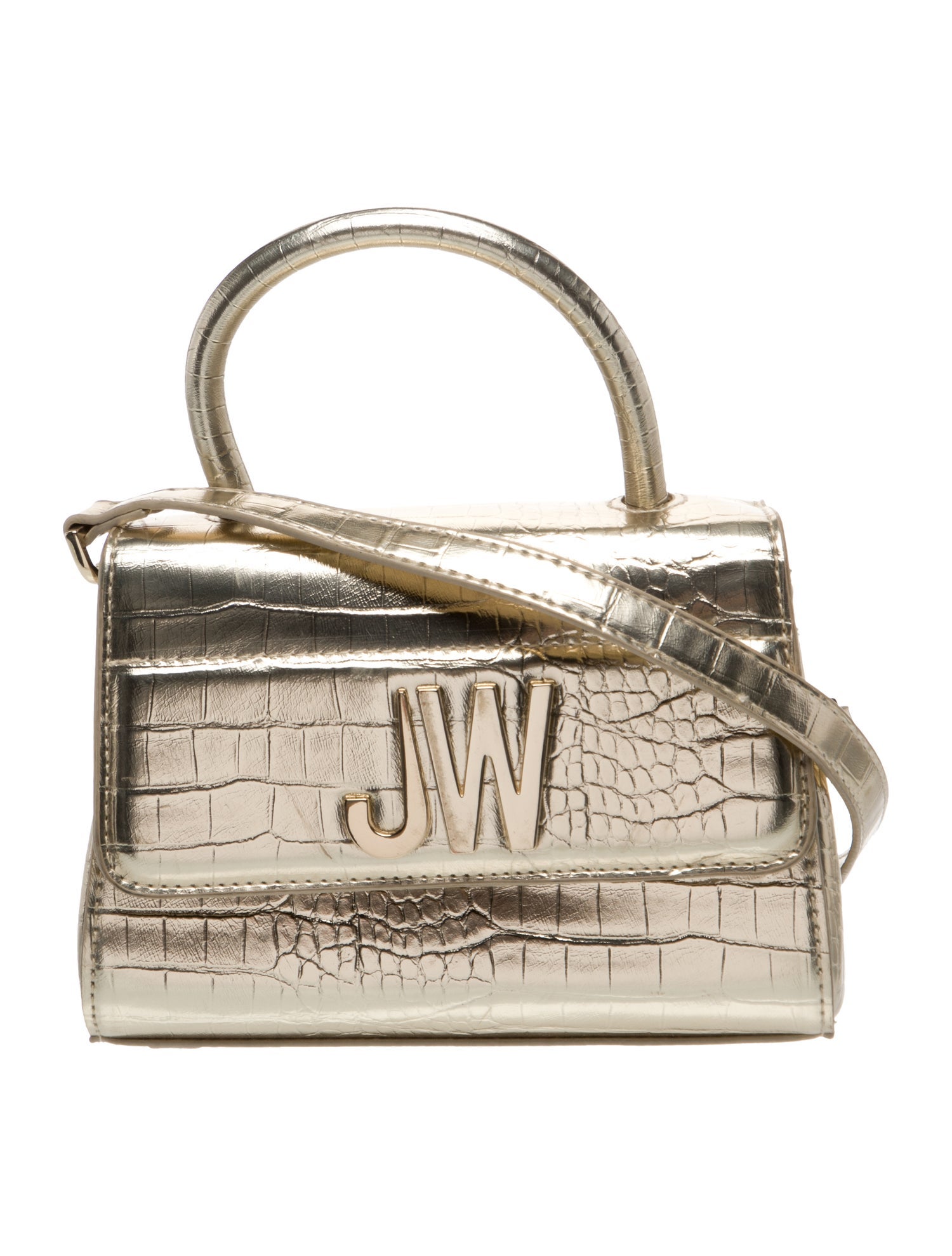 Jason Wu Embossed Leather Shoulder Bag