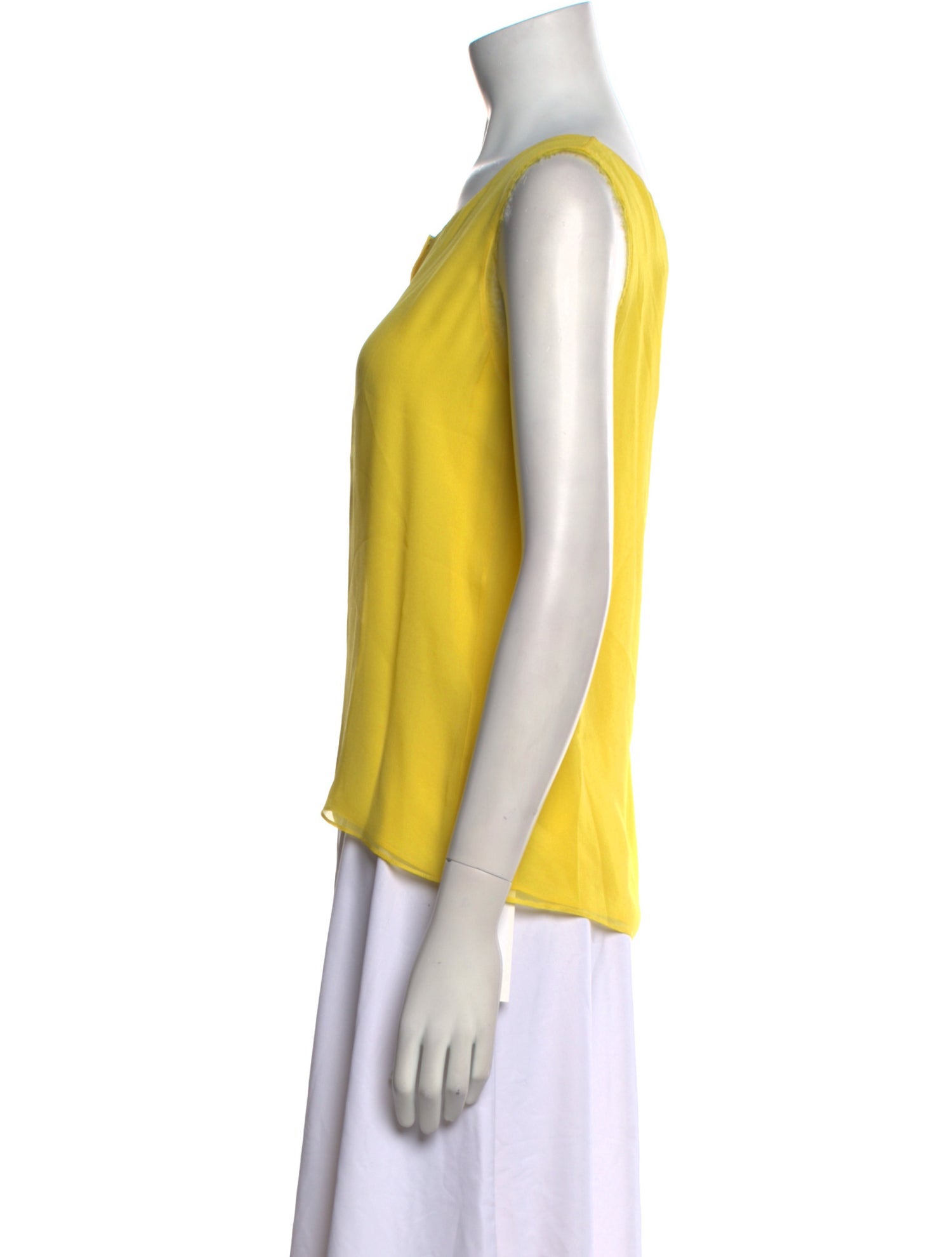 Jason Wu Silk Scoop Neck Top