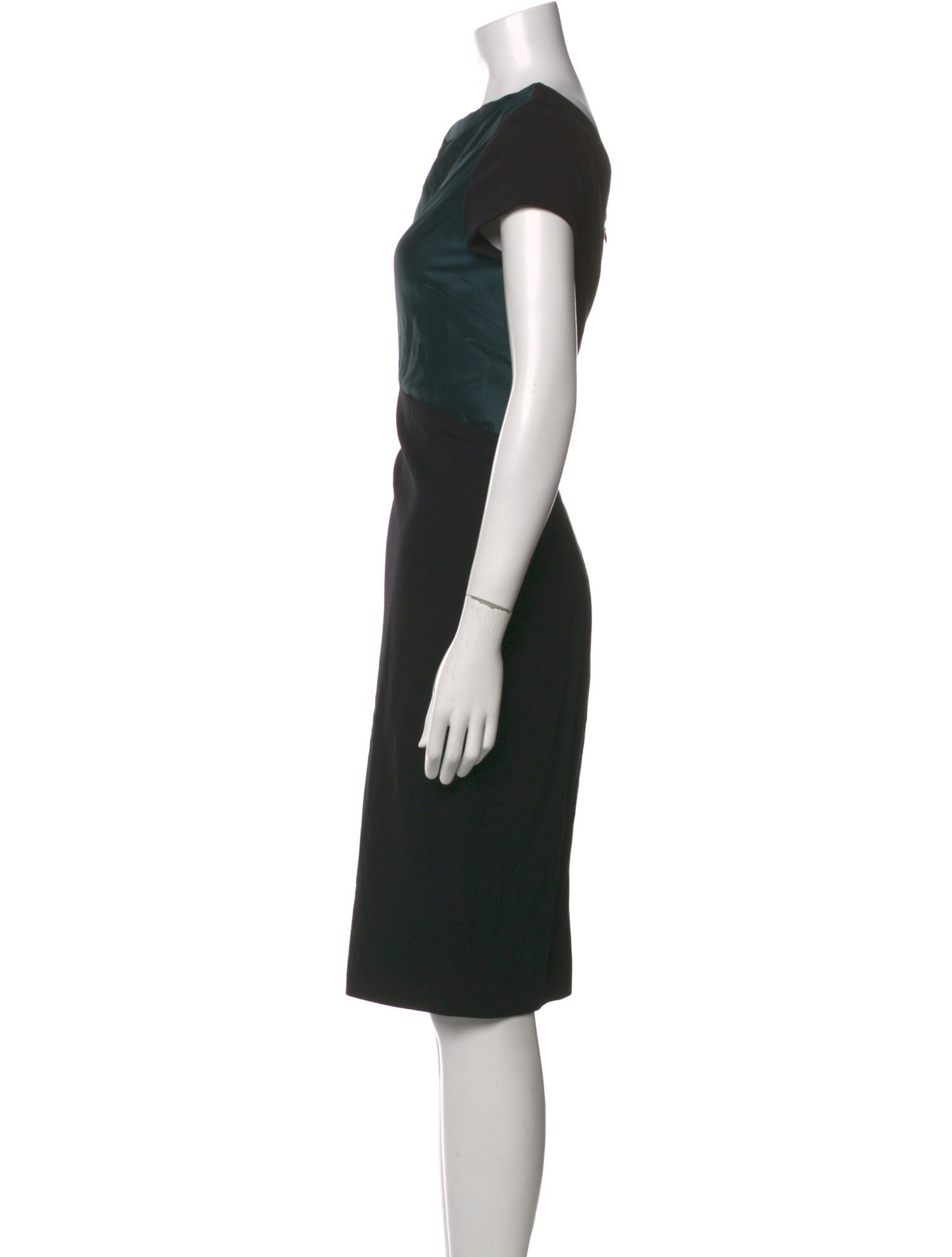 Jason Wu Cowl Neck Midi Length Dress