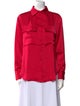 Jason Wu Long Sleeve Button-Up Top