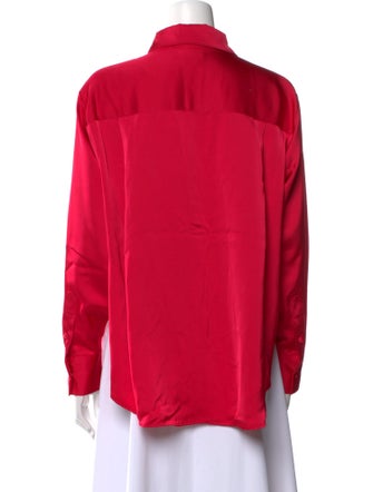 Jason Wu Long Sleeve Button-Up Top