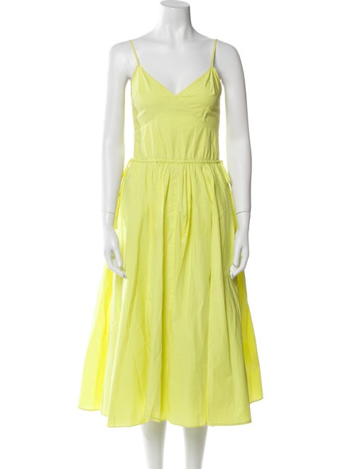 Jason Wu V-Neck Midi Length Dress