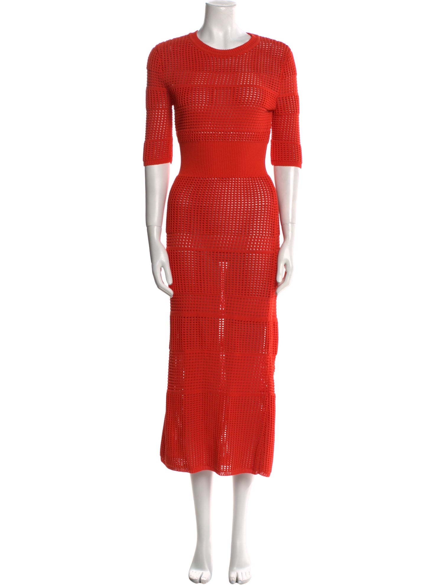 Jason Wu Crew Neck Long Dress