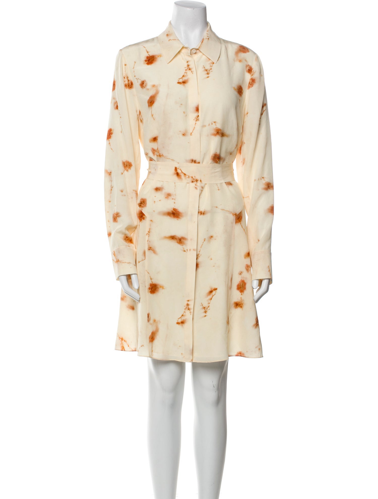 Jason Wu Silk Knee-Length Dress