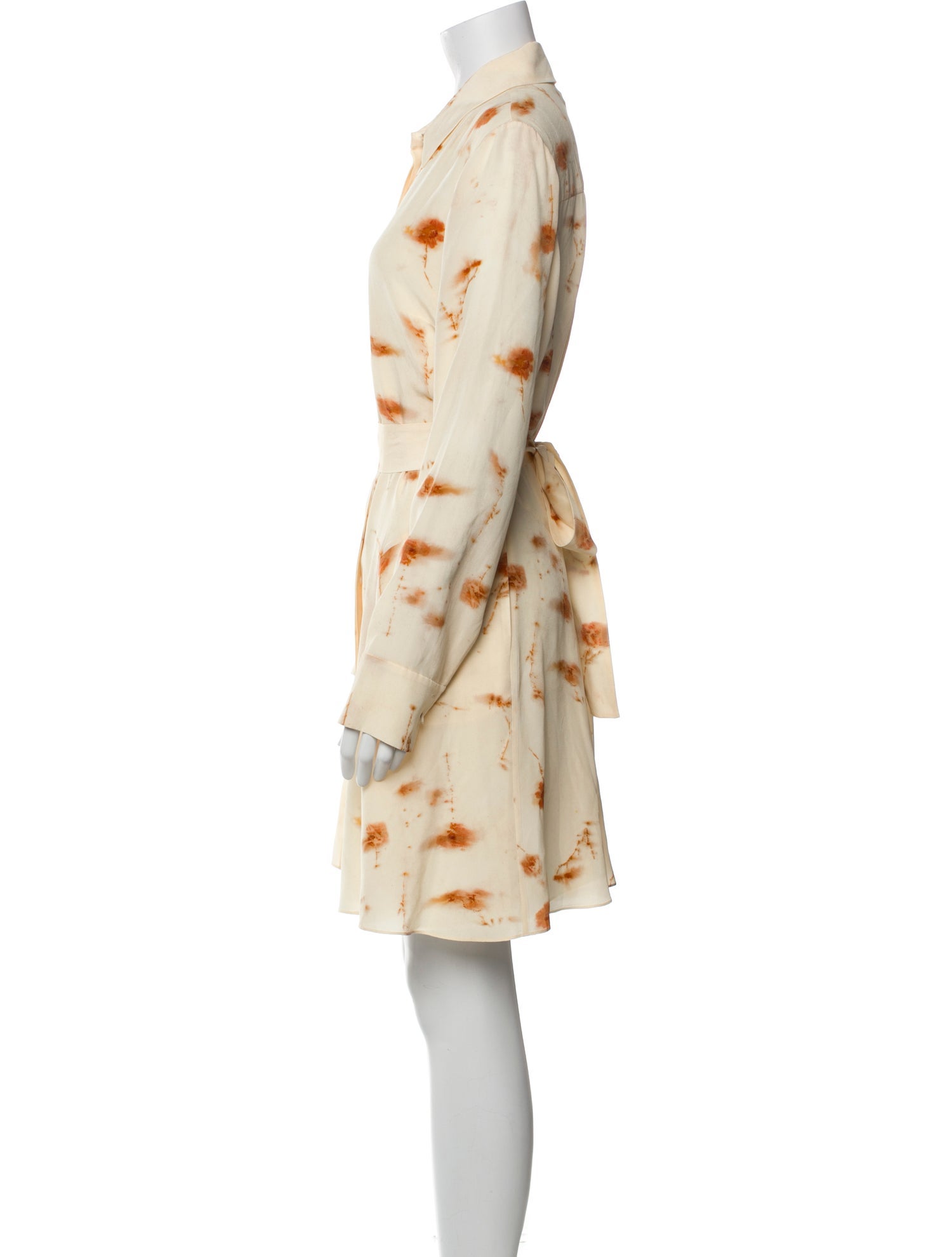 Jason Wu Silk Knee-Length Dress