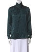 Jason Wu Silk Mock Neck Sweatshirt