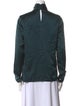 Jason Wu Silk Mock Neck Sweatshirt
