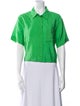 Jason Wu Short Sleeve Button-Up Top