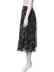 Jason Wu Printed Midi Length Skirt