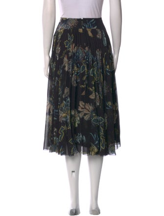 Jason Wu Printed Midi Length Skirt