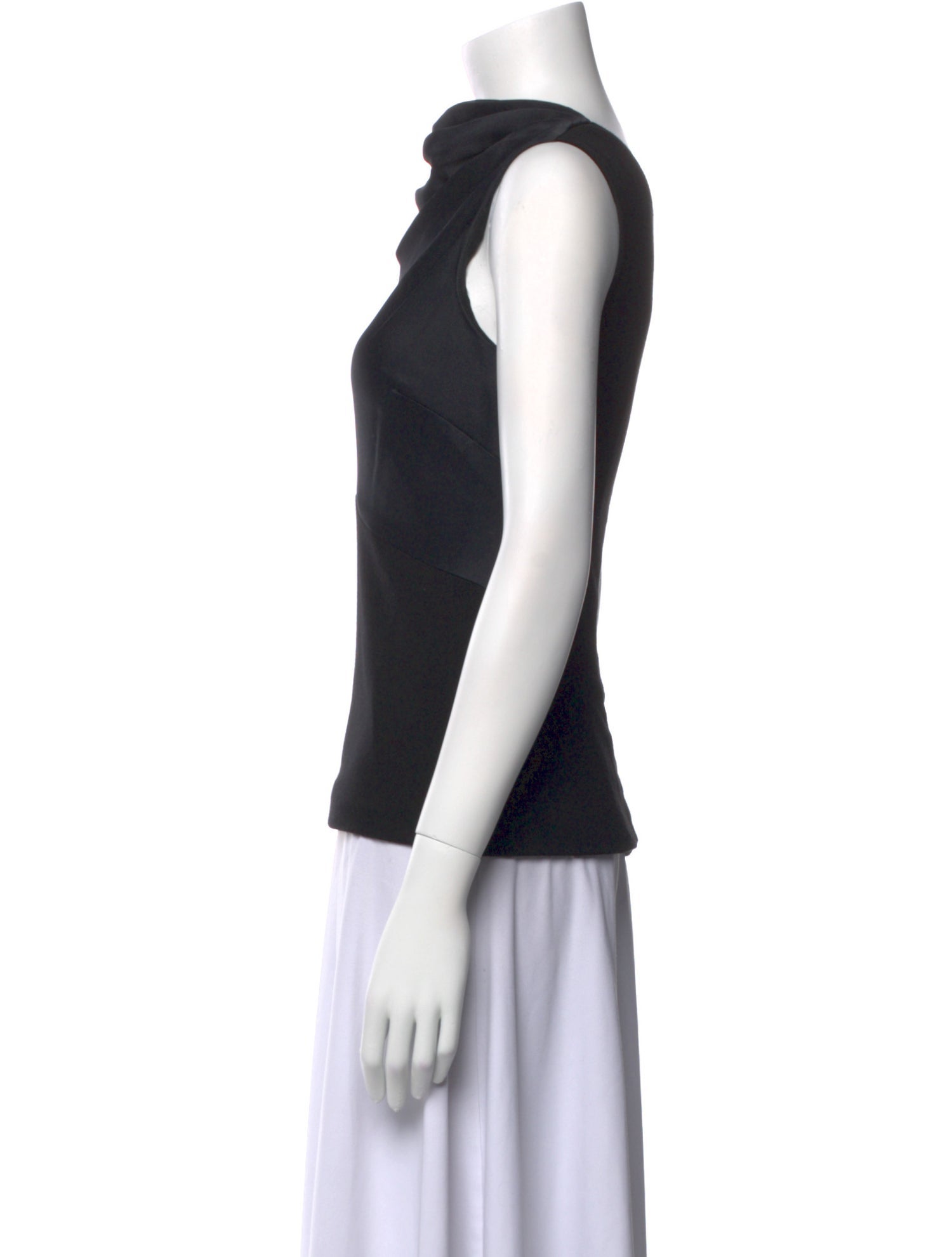 Jason Wu Cowl Neck Sleeveless Top