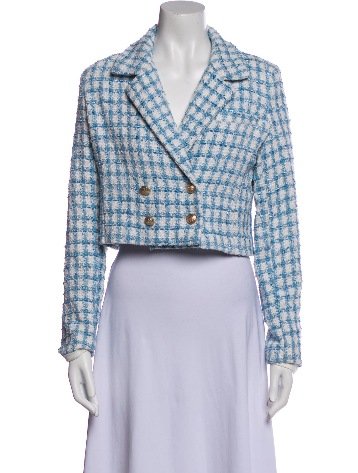 Jason Wu Plaid Print Blazer