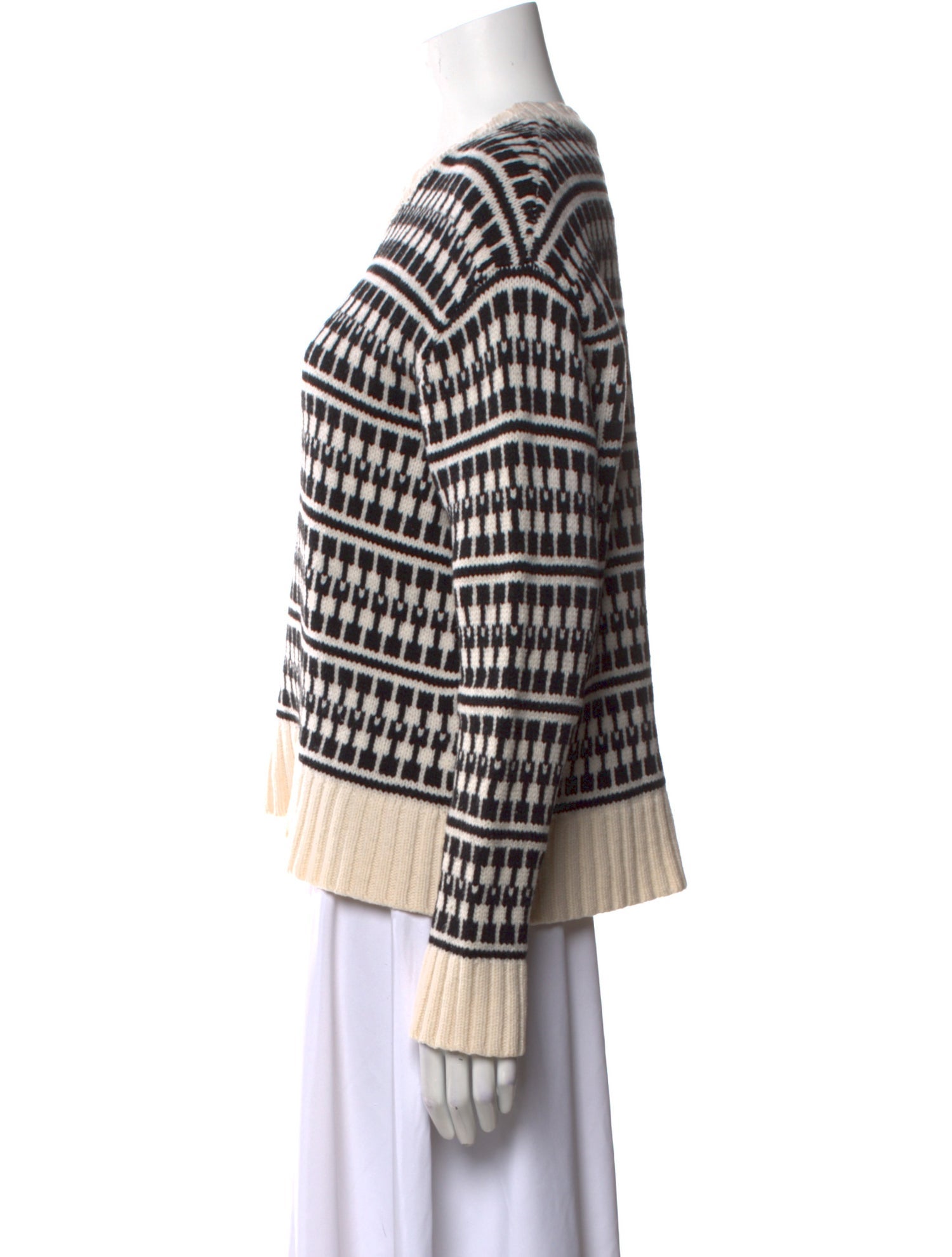Jason Wu Wool Striped Sweater