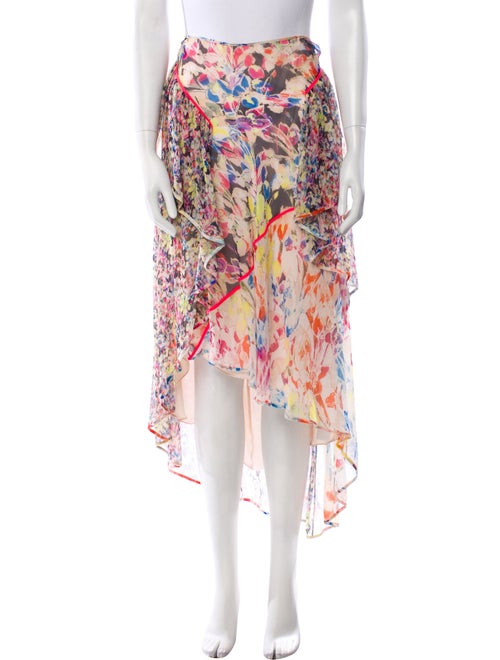 Jason Wu Silk Midi Length Skirt