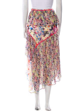 Jason Wu Silk Midi Length Skirt